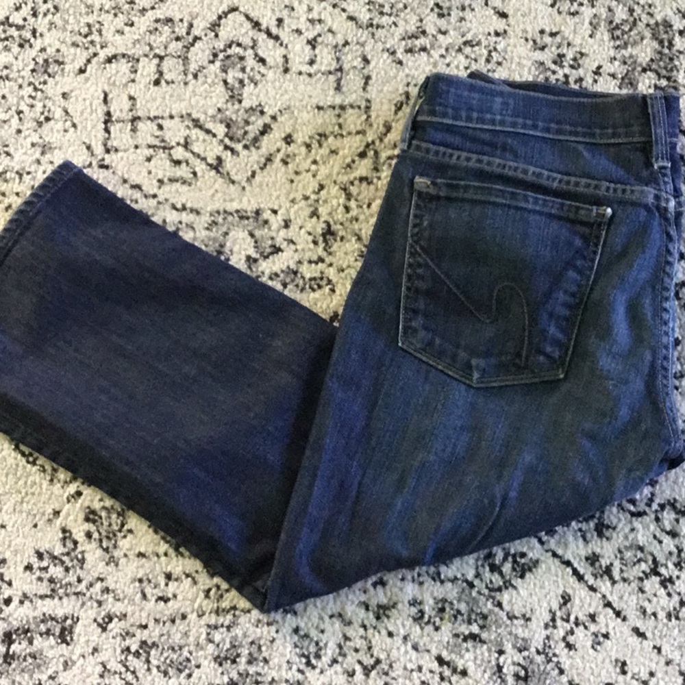 Cropped Citizens of humanity jeans!,, size 30